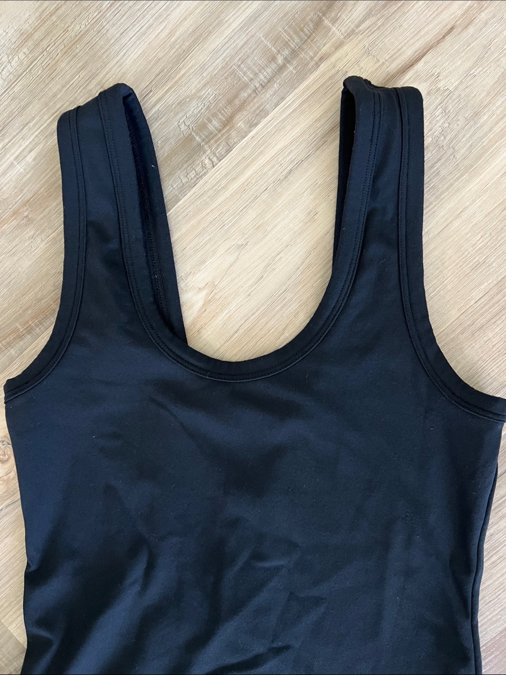Nuuds Black One-Piece Bodysuit